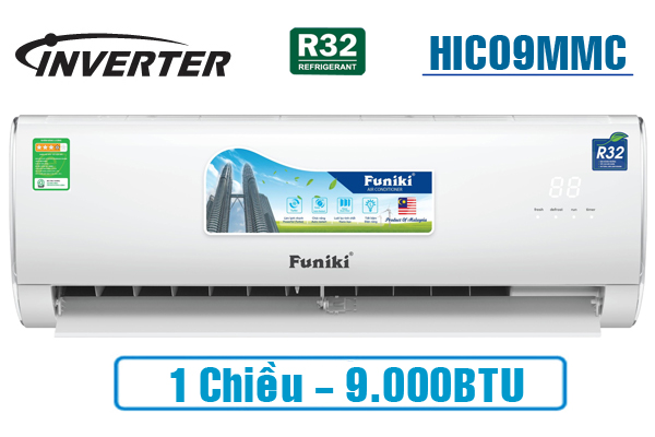 Funiki HIC09MMC, Điều hòa Funiki 9000BTU 1 chiều inverter