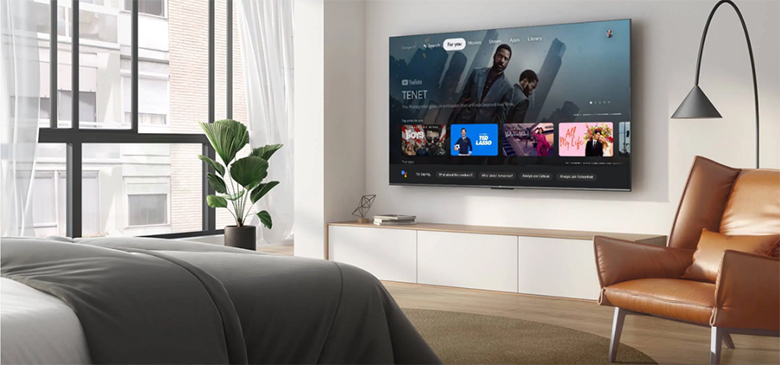 Hệ điều hành Google TV - Google Tivi TCL 4K 43 inch 43T66