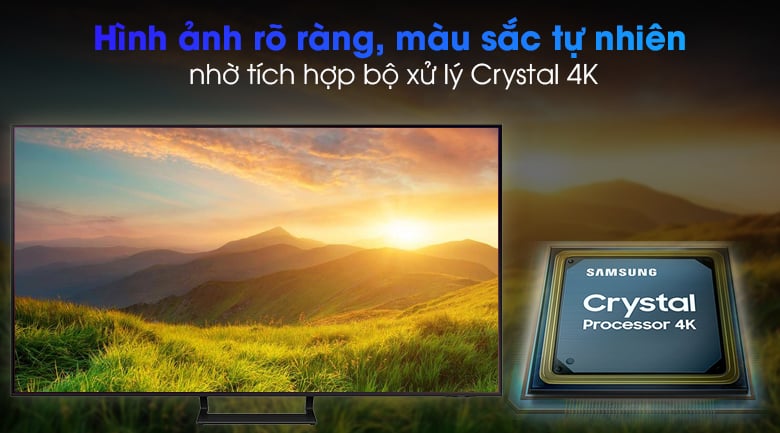 Smart Tivi Led Samsung 4KUA65AU9000 - Crystal Processor 4K