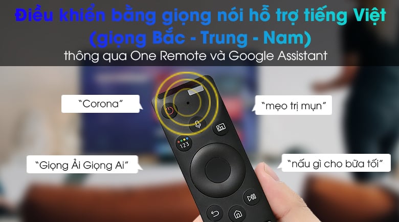 Smart Tivi Led Samsung 4KUA65AU9000 - One Remote