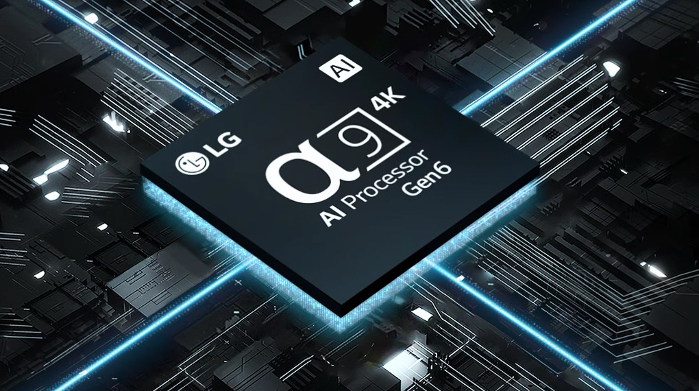 Smart Tivi OLED LG 4K 55 inch 55G3PSA - Bộ xử lý α9 Gen6 4K AI